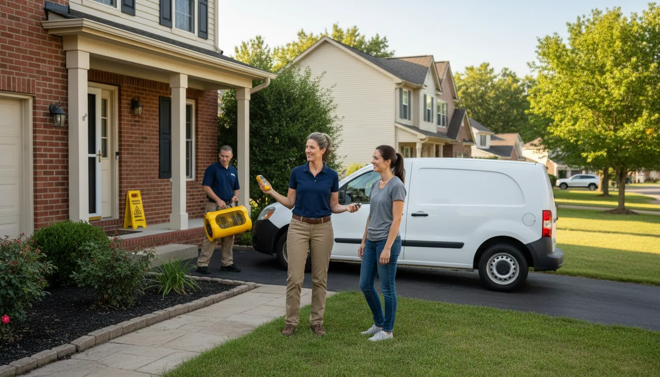 Water restoration image for Flood Water Cleanup, Removal And Restoration Services in Mcgaheysville, VA